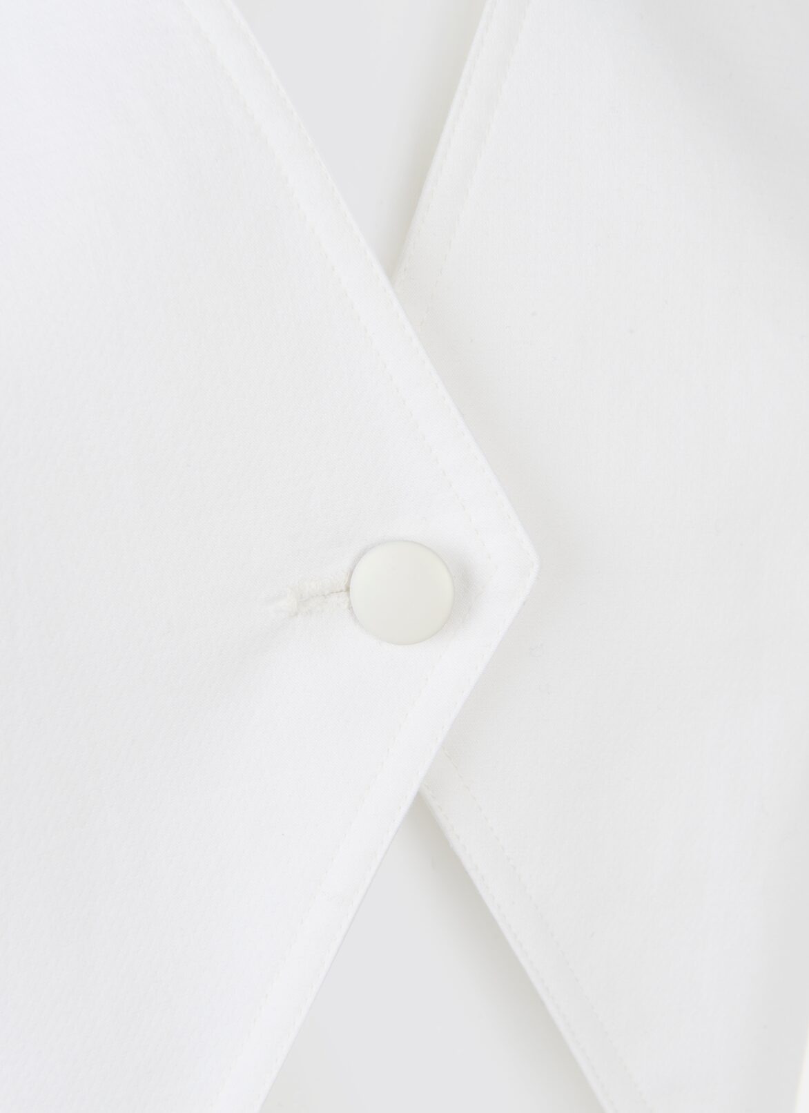 Alaïa Edition 1990 Geometric Cotton Poplin Shirt ALAÏA WHITE ALAÏA EDITION 1990 GEOMETRIC COTTON POPLIN SHIRT
